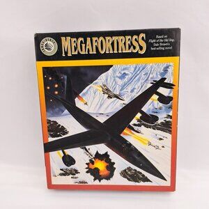 Vintage 1991 MegaFortress IBM And PC Compatible Computer Video Game Disk